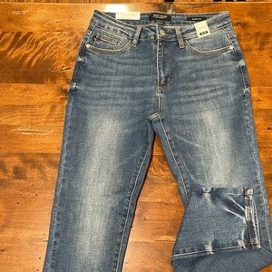 NWT Judy Blue Non Distressed Skinny Jeans